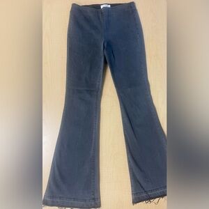 Jessica Simpson junior Flared bell bottom Black Denim Jeans size 28